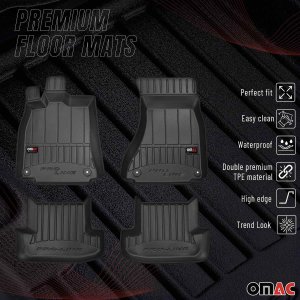 Audi A5 Floor Mat - Omac - Proline Premium TPE - Black - '08-'16